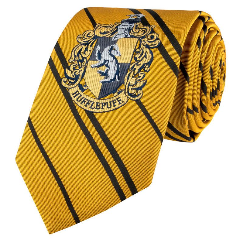 Harry Potter Hufflepuff Woven Necktie Official New Edition