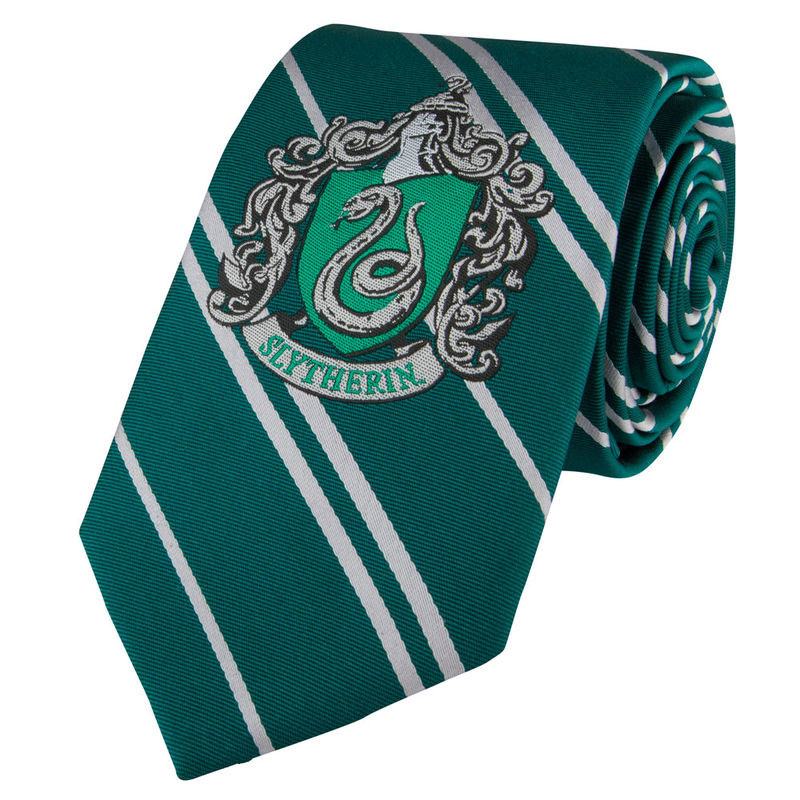 Harry Potter Slytherin Kids Woven Necktie Official New Edition