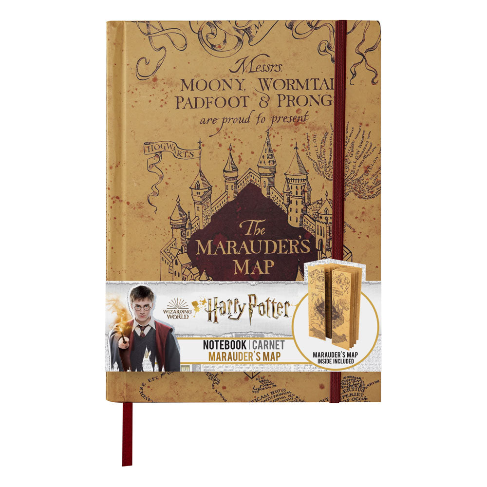Harry Potter Marauders Map Harry Potter Notebook A5
