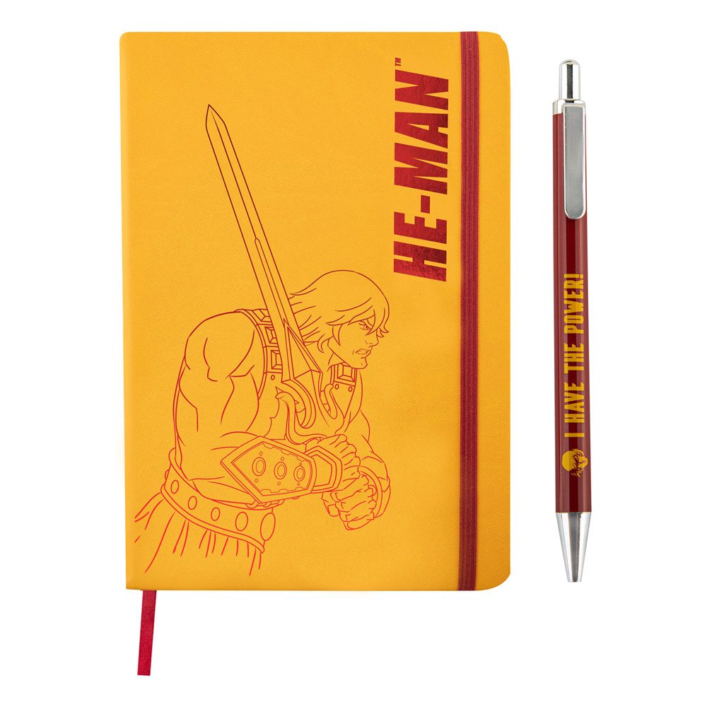 Masters of the Universe Revelation He Man Notebook and Pen Set