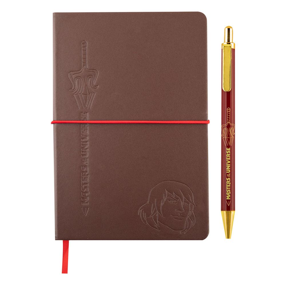 Masters of the Universe Revelation He Man with Sword Notebook and Pen Set