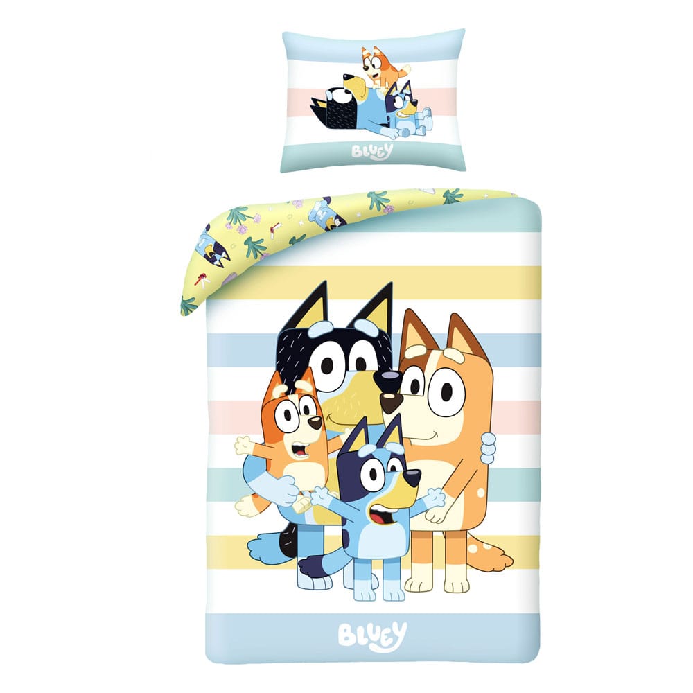 Bluey Duvet Set Version 2 140 x 200 cm 70 x 90 cm