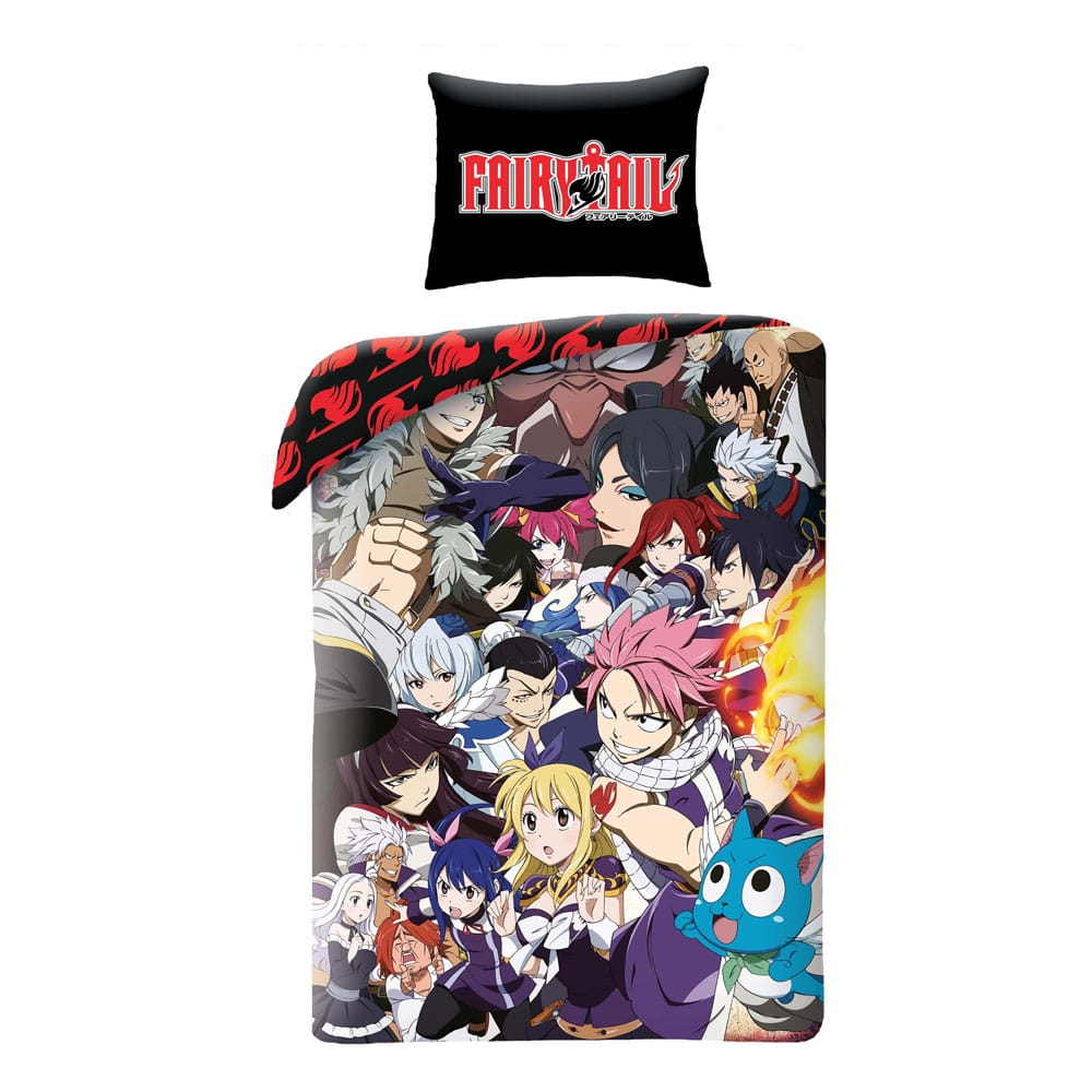 Fairy Tail Fairy Tail Duvet Set 140 by 200 cm 70 by 90 cm