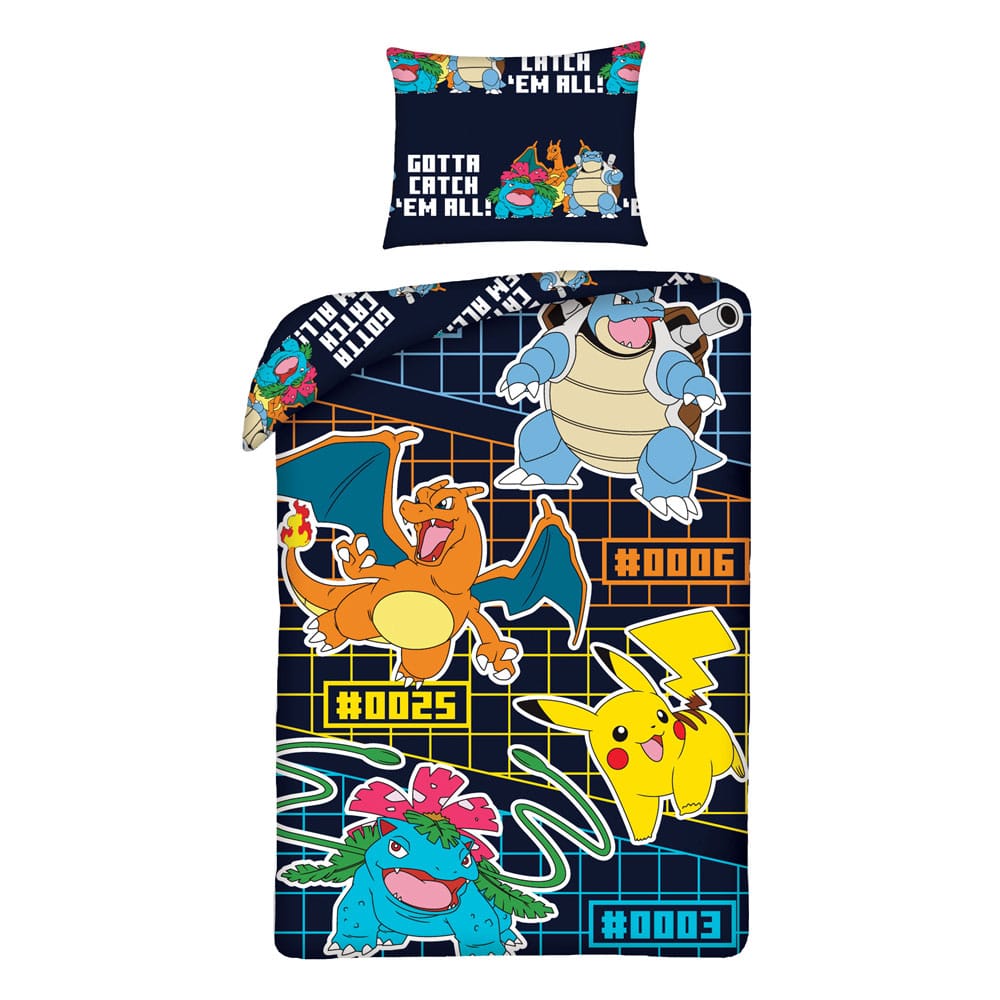 Pokemon Duvet Set Version 12 140 x 200 cm 70 x 90 cm