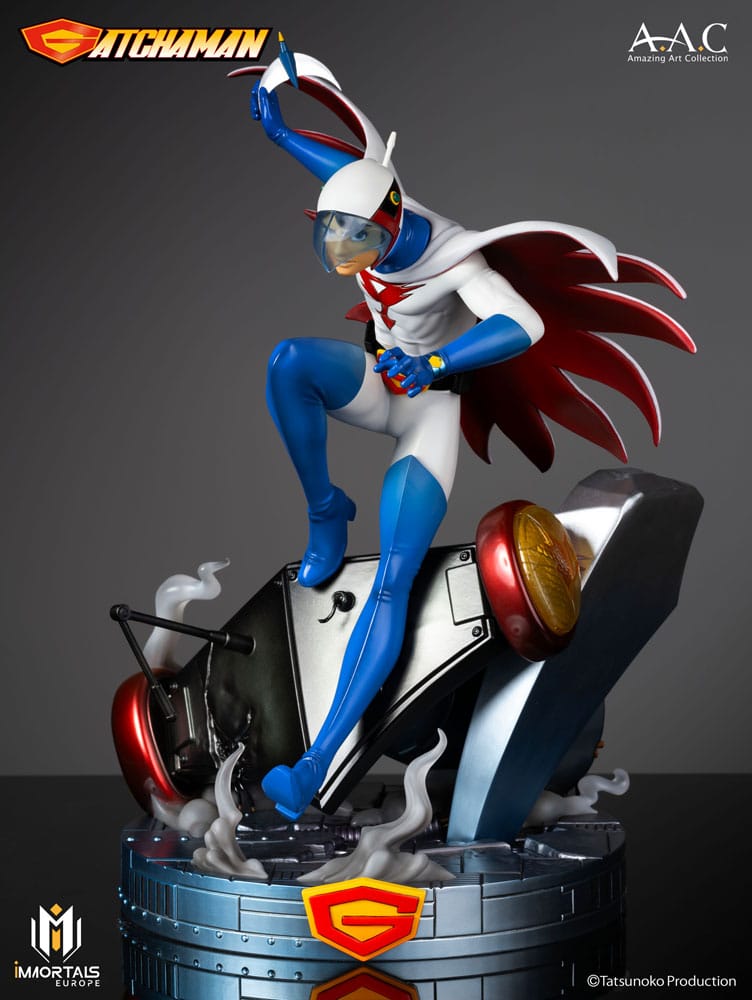 Gatchaman Ken the Eagle Leader of the Science Ninja Team Statue 34 cm