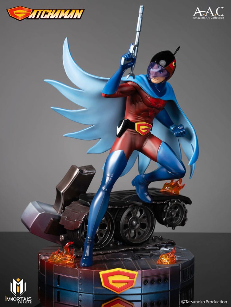 Gatchaman Joe the Condor Expert in Shooting Statue 34 cm