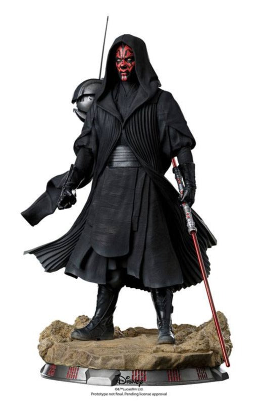 Iron Studios 1/4 Legacy Art Scale Statue Star Wars Episode I The Phantom Menace Darth Maul, Infinity Collectables , Uncategorized