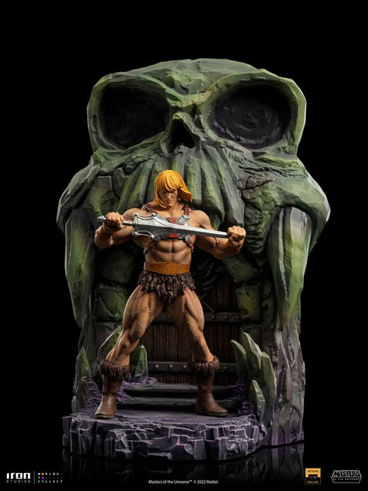 Iron Studios 1/10 Deluxe Art Scale Masters of the Universe He-Man