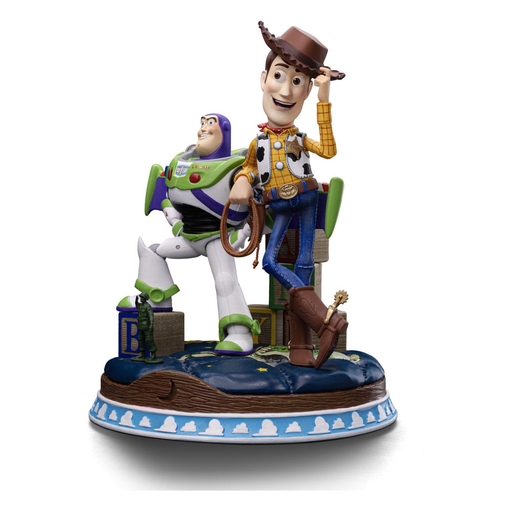 Toy Story Buzz and Woody Deluxe Art Scale Statue 110 38 cm