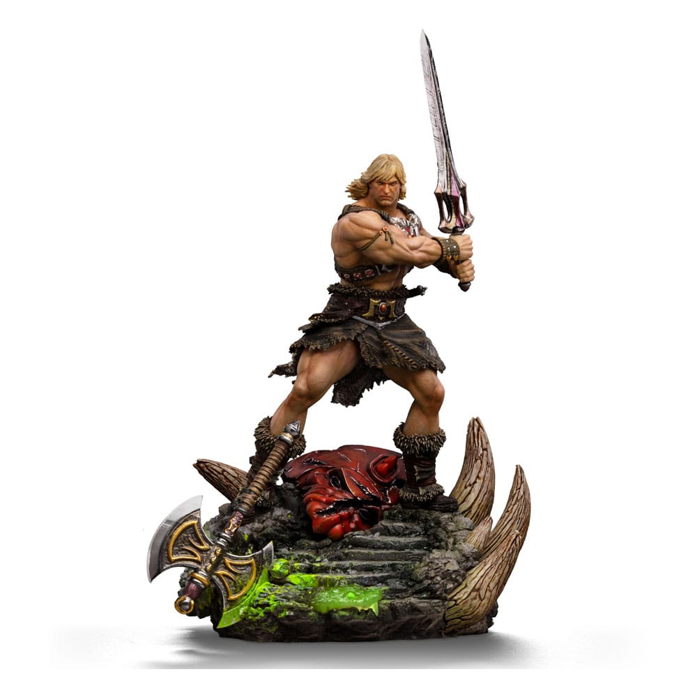 Masters of the Universe He-Man Unleashed Deluxe Art Scale Statue 110 34 cm