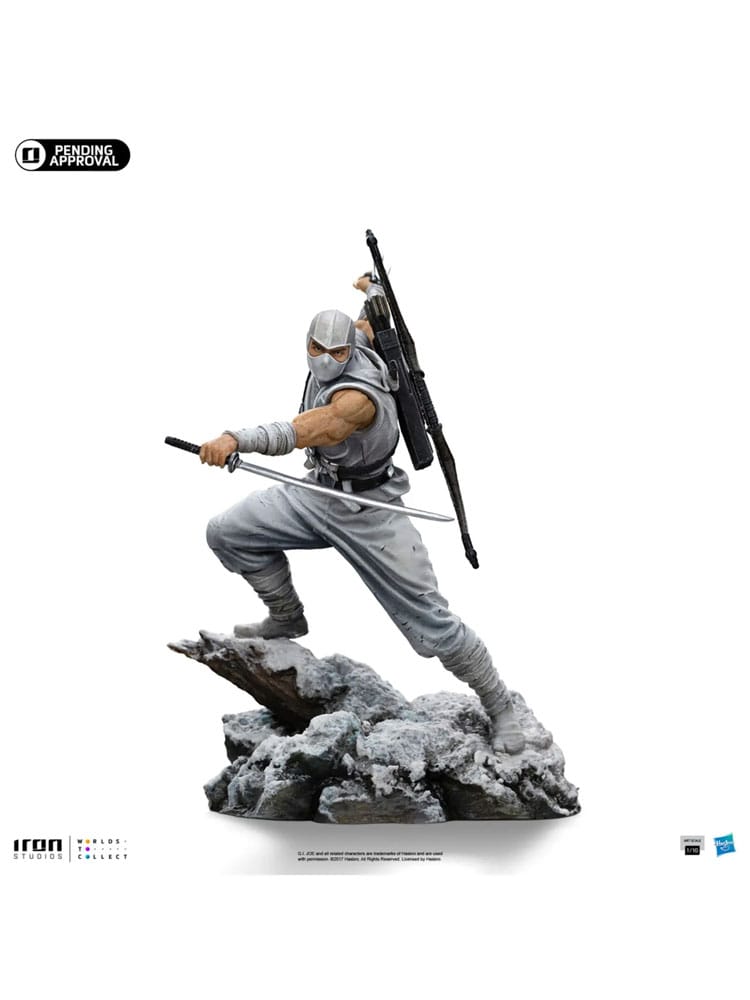GI Joe Storm Shadow Art Scale Statue 110 23 cm