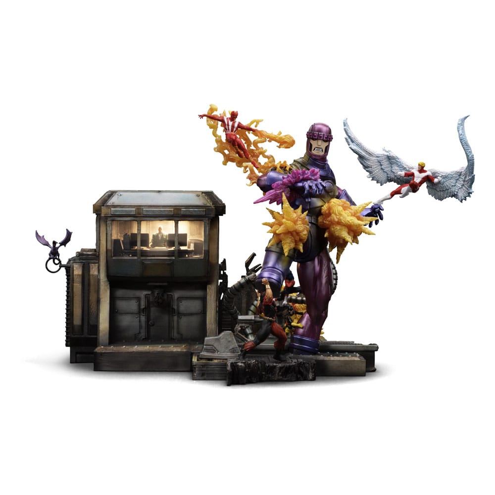 Marvel X-Men Danger Room Demi Art Scale Statue 120 Diorama Comic Version 43 cm