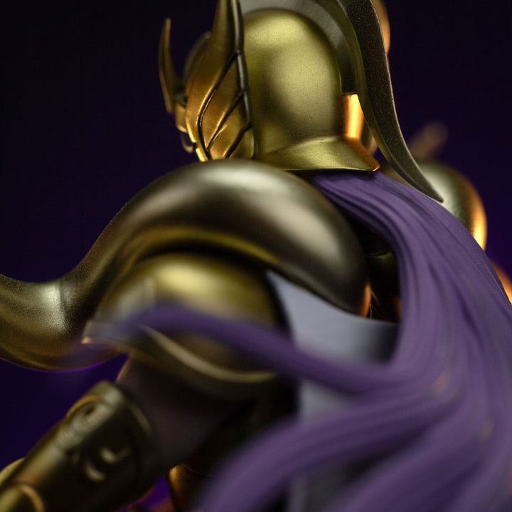 Iron Studios Aries Mu Saint Seiya Deluxe Art Scale Statue 1 10 Limited Edition