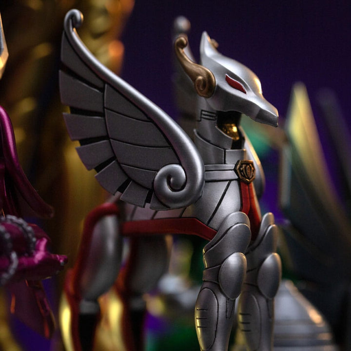 Iron Studios Aries Mu Saint Seiya Deluxe Art Scale Statue 1 10 Limited Edition