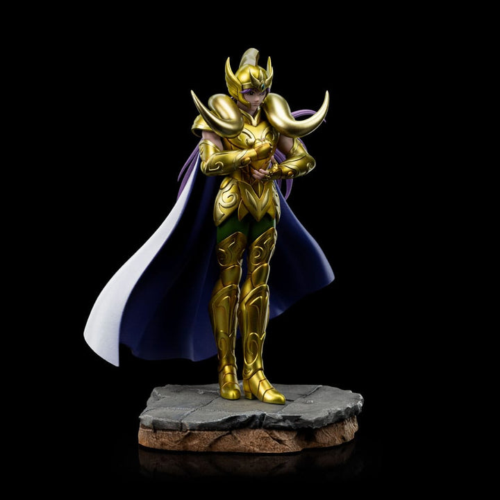 Iron Studios Aries Mu Saint Seiya Art Scale Statue 1 10 Limited Edition