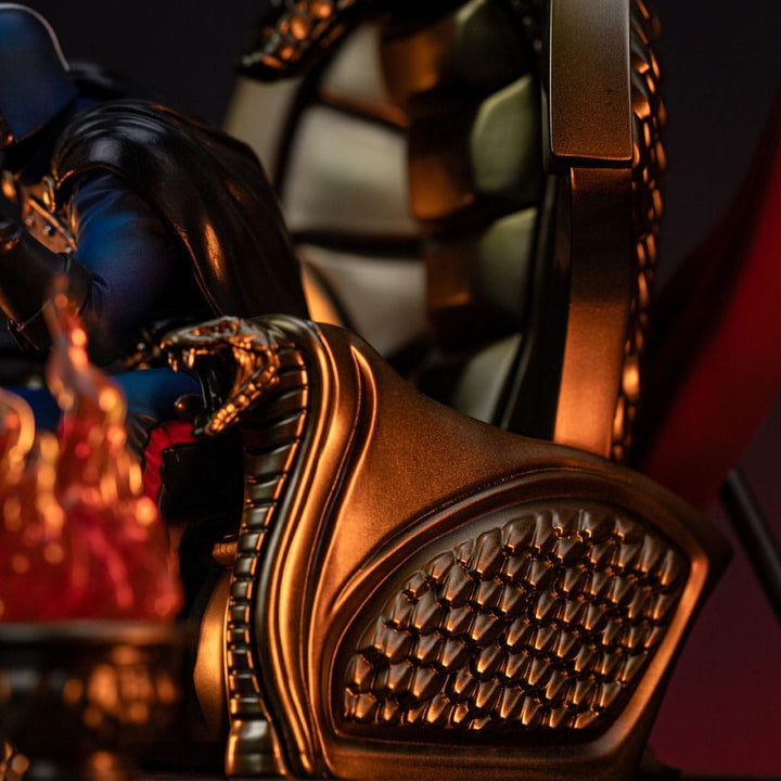 Iron Studios Cobra Commander GI Joe Deluxe Art Scale Statue 1 10 Limited Edition