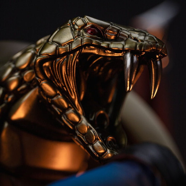 Iron Studios Cobra Commander GI Joe Deluxe Art Scale Statue 1 10 Limited Edition