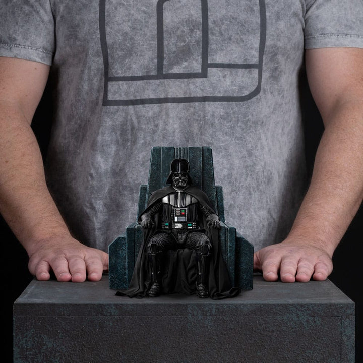 Star Wars Darth Vader on Throne Art Scale Statue 1 10 Scale 18 cm