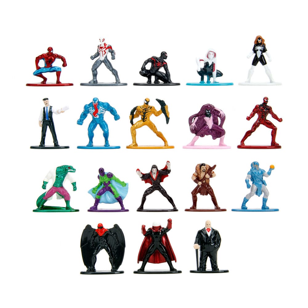 Marvel Diecast Mini Figures 18 Pack Wave 9 Nano Metalfigs 4 cm