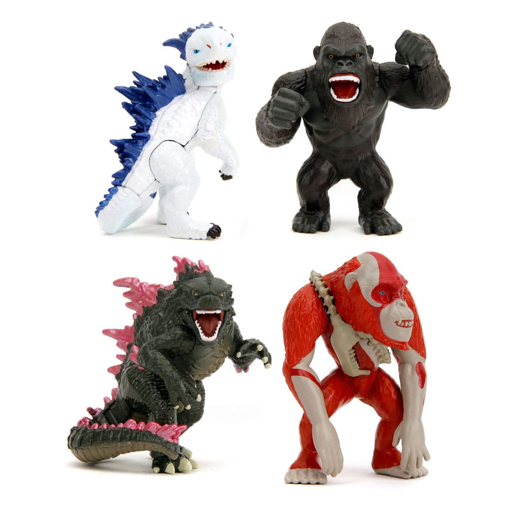 Godzilla Diecast Mini Figures Wave 1 Display Nano Metalfigs 7 cm Pack of 12