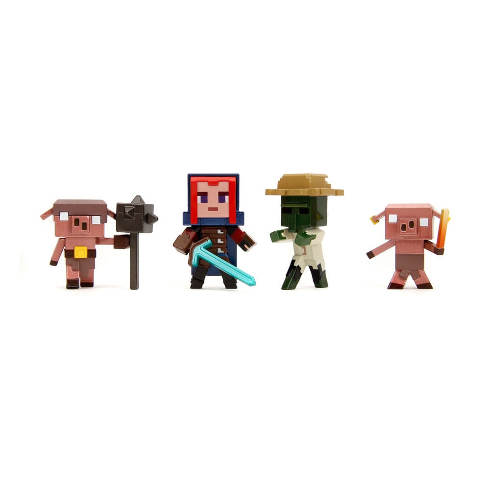 Minecraft Diecast Mini Figures Wave 2 Assortment Nano Metalfigs 6 cm 12 Pack