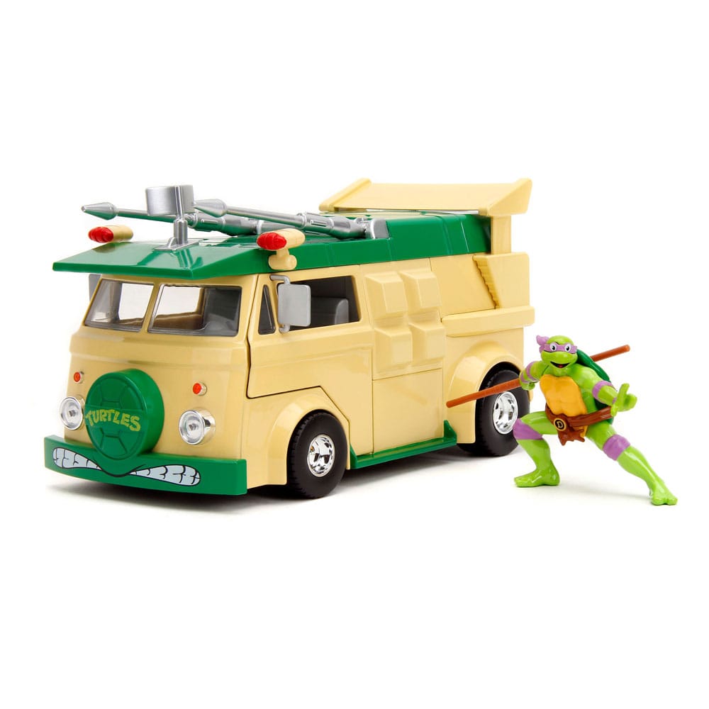 Teenage Mutant Ninja Turtles Donatello Party Wagon Diecast Model 124