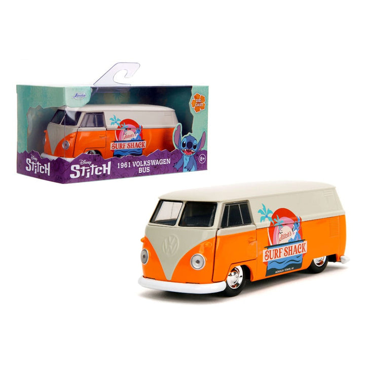 Lilo and Stitch Diecast Model 1 32 Scale 1961 VW Bus Stitch