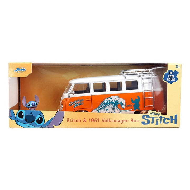 Lilo and Stitch Diecast Model 1 24 Scale 1961 VW Bus Stitch