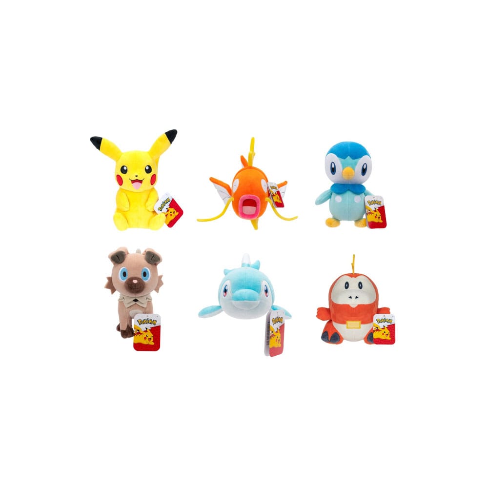 Pokemon Series 3 Plush Figures Assortment 20 cm 6 Pack