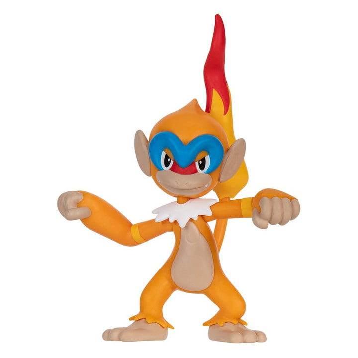 Pokémon Pawniard and Squirtle and Monferno 1.9" Scale Battle Figure Set (3-Pack)