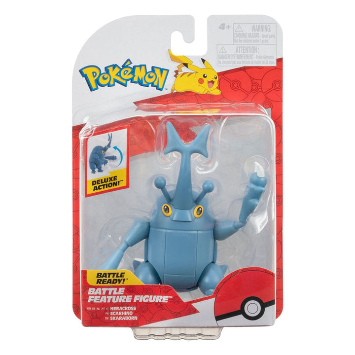 Pokémon Heracross 2.7" Scale Battle Feature Figure