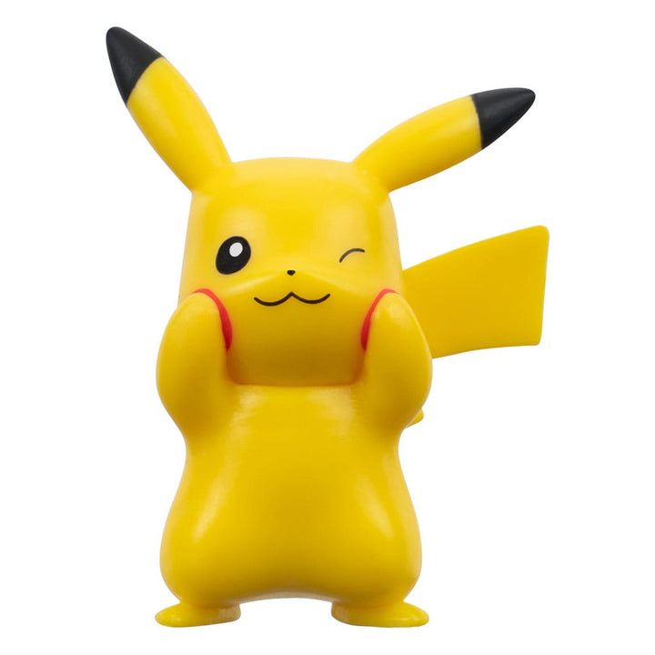 Pokémon Pikachu and Perrserker and Hawlucha 1.9" Scale Battle Figure Set (3-Pack)
