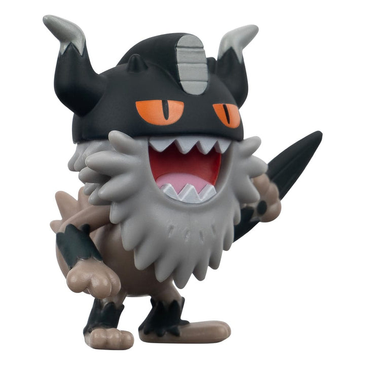 Pokémon Pikachu and Perrserker and Hawlucha 1.9" Scale Battle Figure Set (3-Pack)