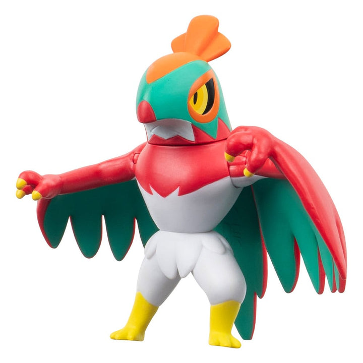 Pokémon Pikachu and Perrserker and Hawlucha 1.9" Scale Battle Figure Set (3-Pack)