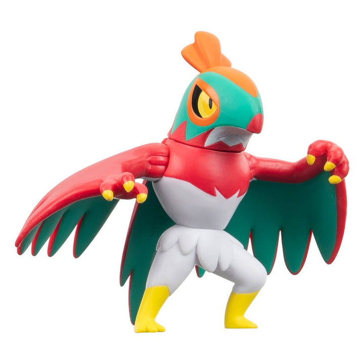 Pokémon Pikachu and Perrserker and Hawlucha 1.9" Scale Battle Figure Set (3-Pack)