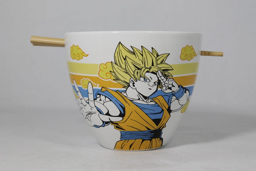 Dragon Ball Z Goku Ramen Bowl with Chopsticks 473 ml