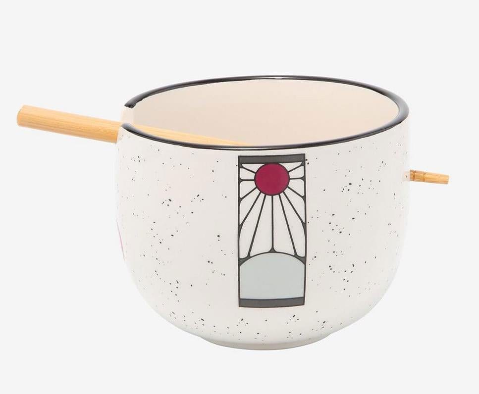 Demon Slayer Logo Ramen Bowl with Chopsticks 414 ml