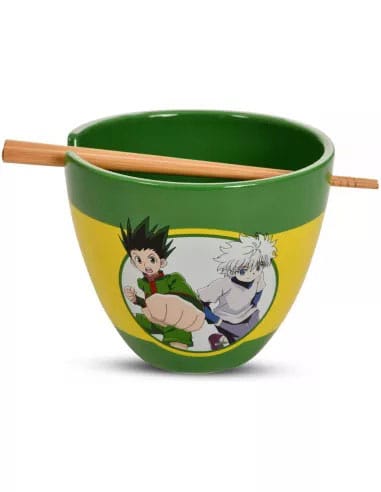 Hunter x Hunter Logo Ramen Bowl with Chopsticks 473 ml