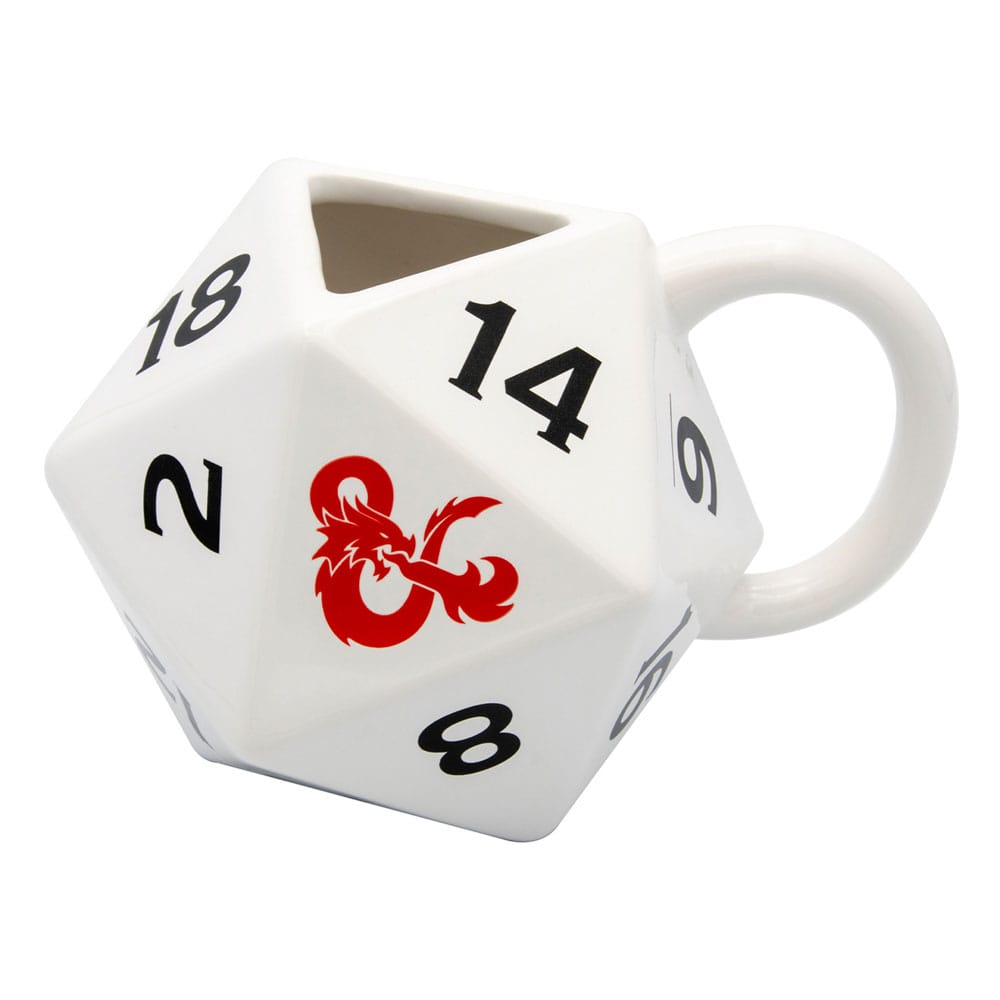 Dungeons and Dragons 3D Dice Mug