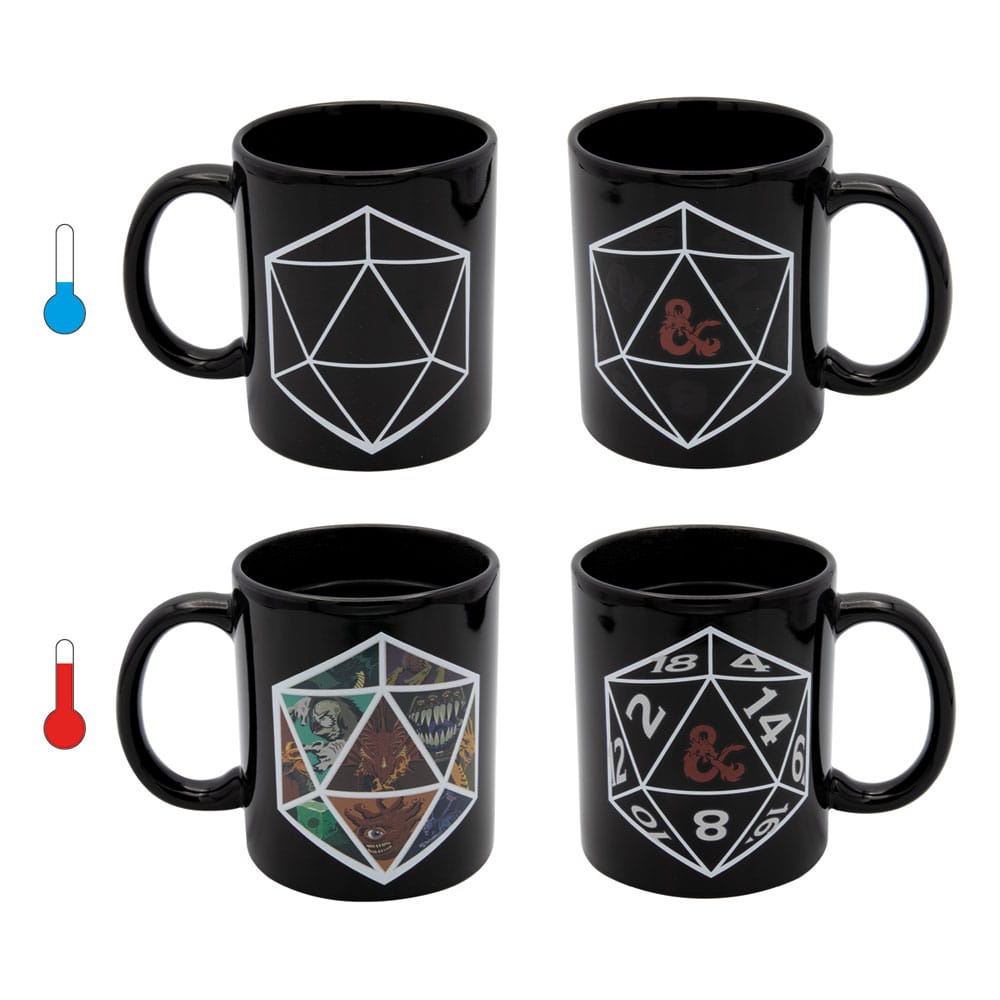 Dungeons and Dragons Magic Heat Change Mug