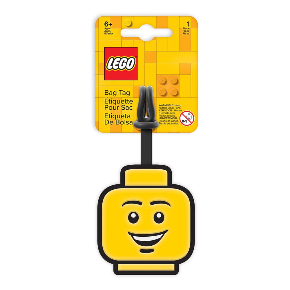 LEGO Classic Boy Luggage Tag 9 cm