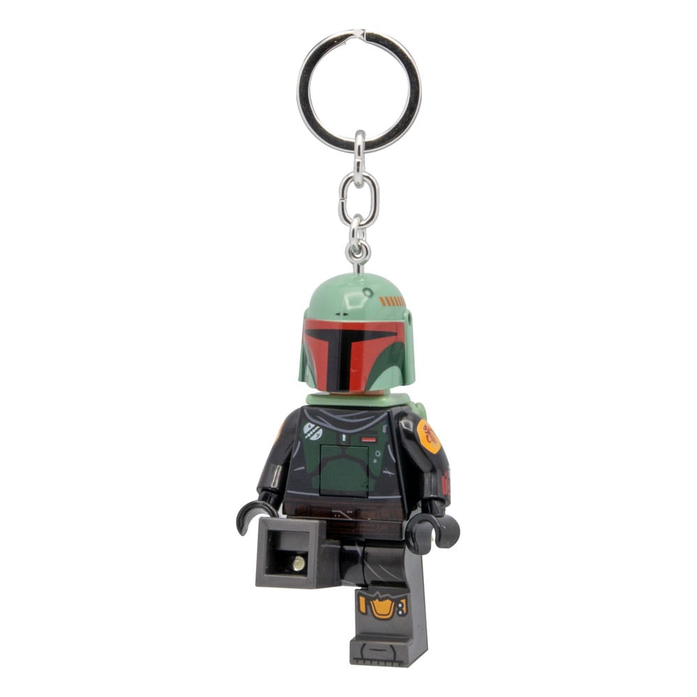 LEGO Star Wars Boba Fett Light Up Keychain 8 cm