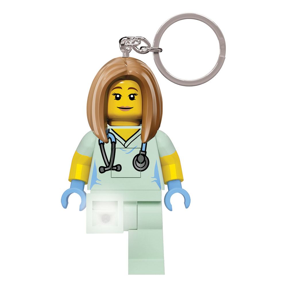 LEGO Classic Nurse Light Up Keychain 8 cm