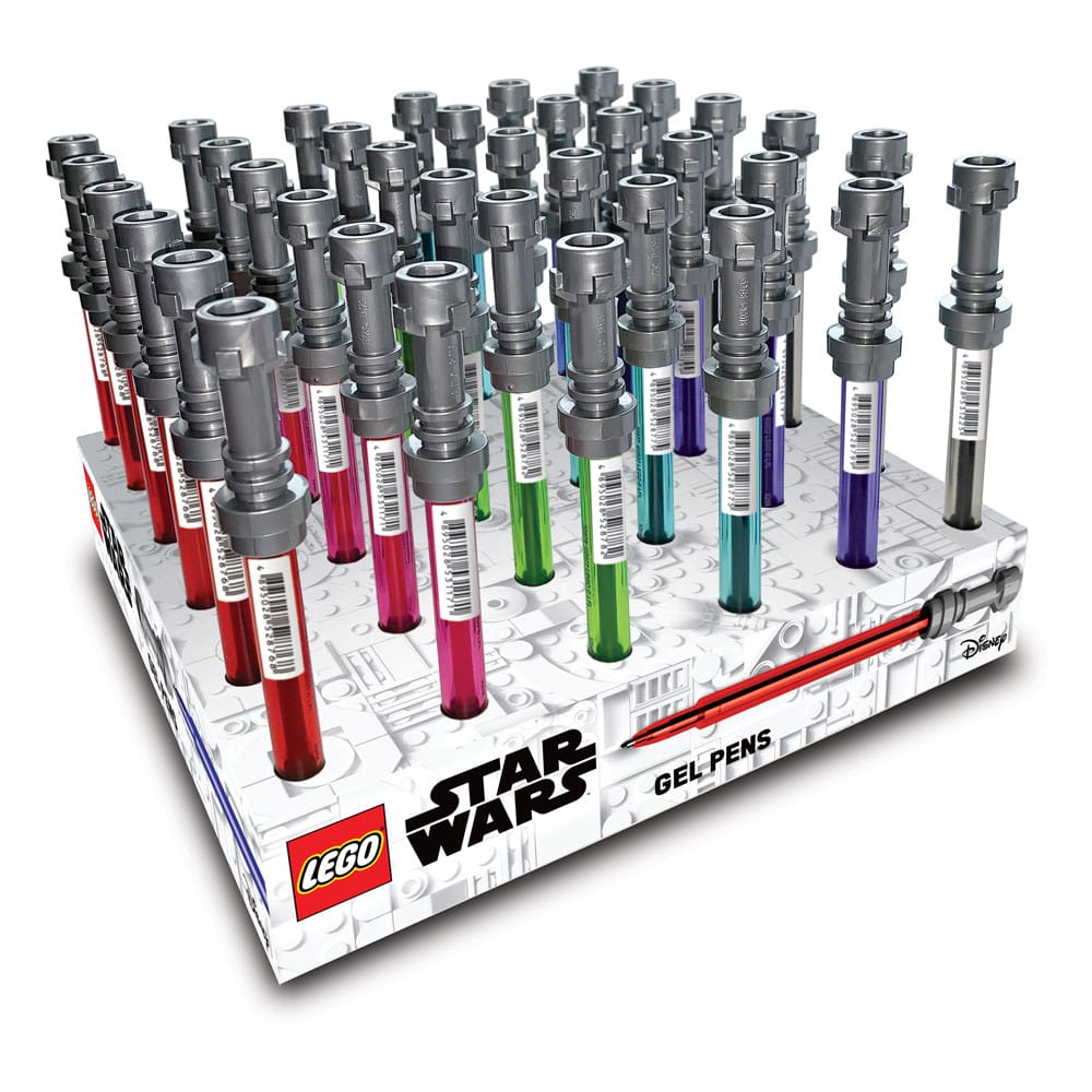 LEGO Star Wars Lightsaber Gel Pens Display Set 36 Pack