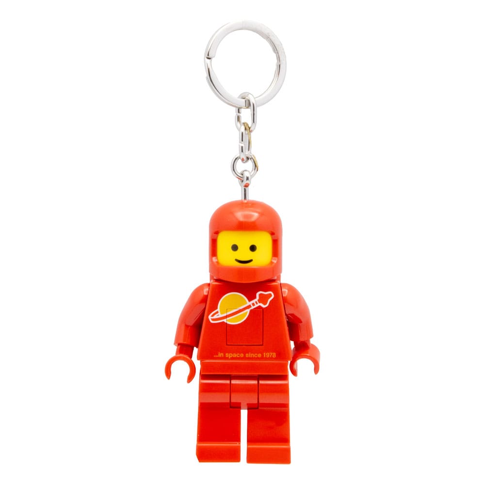 LEGO Light Up Astronaut Red Keychain 8 cm