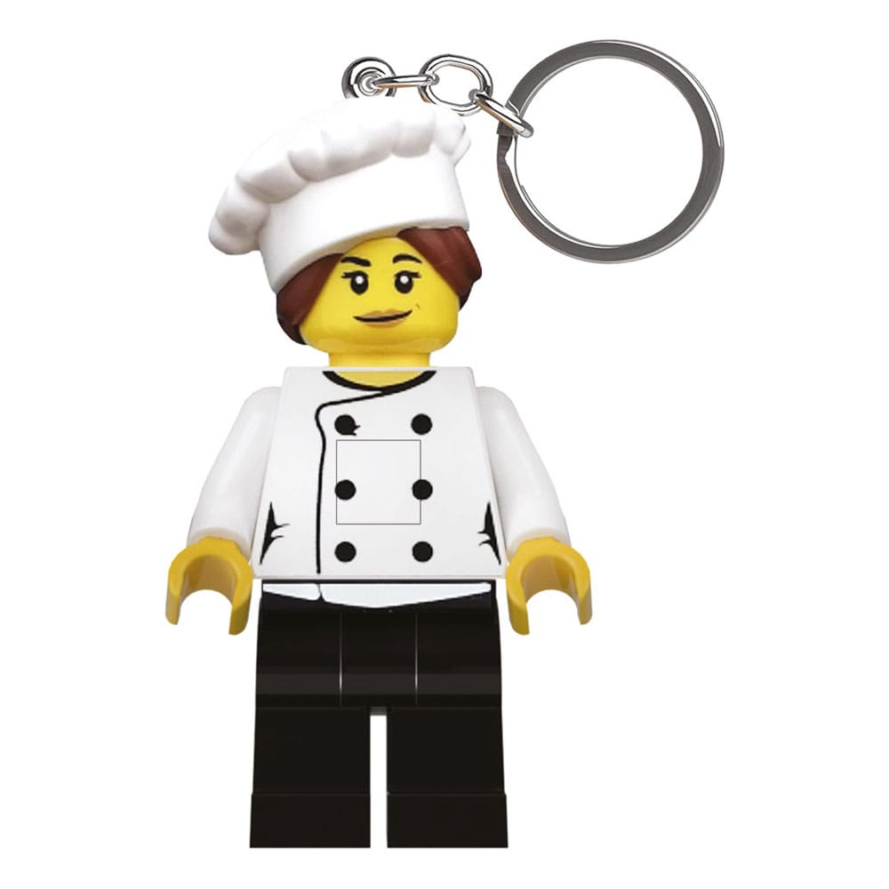 LEGO Minifigures Gourmet Chef Light Up Keychain 8 cm