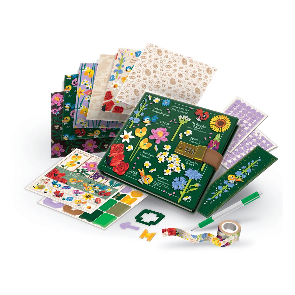 LEGO Diary Set with Lock Botanicals Style