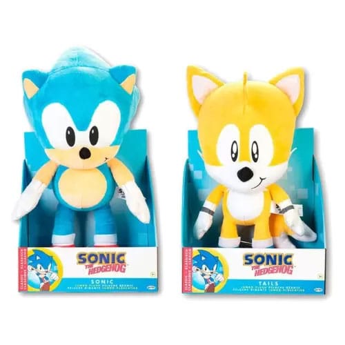 Sonic The Hedgehog Jumbo Plush Figure Collection 50 cm 4 Pack