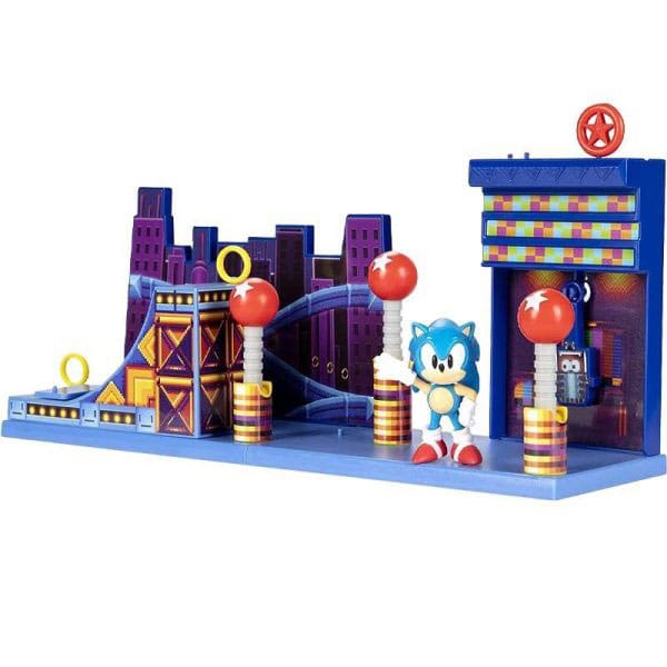 Sonic The Hedgehog Studiopolis Zone Playset with Accessories