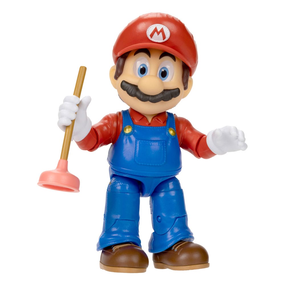 Super Mario Bros Movie Mario Action Figure 13 cm with Power Up Item